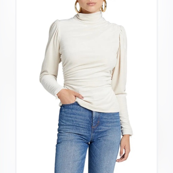 A.L.C. Tops - A.L.C. Joss Corduroy Mock Neck Top